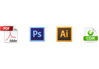 What formats of design are workable ?