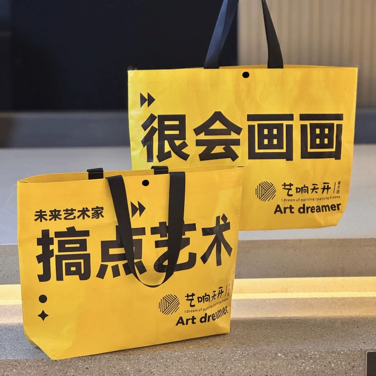 Promotional Printed Laminated Polypropylene Handbags, PP Woven Bags, PP Woven Shopping Bags