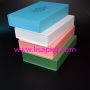 White magnetic foldable box with logo