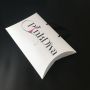 Custom Pillow box Luxury 3 bundles hair extension packaging box with handles