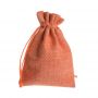 Colorful personalized logo printed stand up pouch jute drawstring jewelry pouch