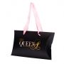 Custom Pillow box Luxury 3 bundles hair extension packaging box with handles