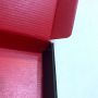 OEM custom luxury hot pink corrugated paper packaging mailing box 