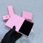 Custom small pink packaging box for jewelry