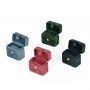 Custom mini small gift velvet ring box for wedding
