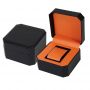 Wholesale Unfinished Watch Gift Box Wood Packaging Keepsake Wooden box PU leather Watch Box