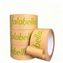 Custom Printed Self-Adhesive Kraft Paper Tape | Logo Custom Small Batch Packaging Sealing Tape