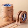 Custom Printed Self-Adhesive Kraft Paper Tape | Logo Custom Small Batch Packaging Sealing Tape