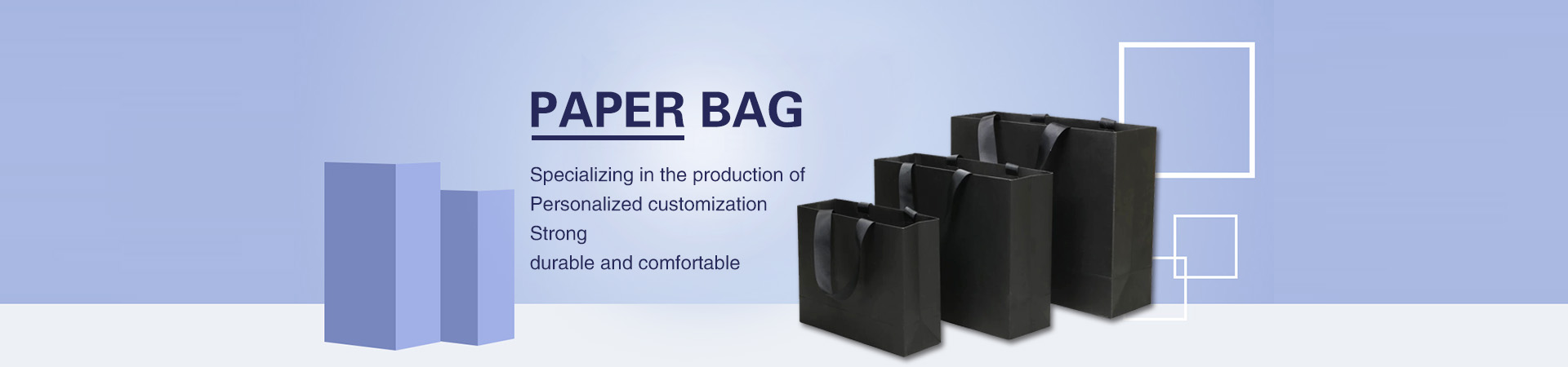 packaging paper shopping gift bag