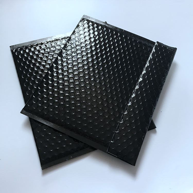 ProLine #5 Black Poly Bubble Mailers – 10.5"x16" – 10 Pack, Self-Sealing Padded Envelopes