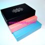 Black folding paper packaging box 