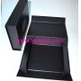 Black folding paper packaging box 