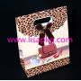 Leopard color paper gift bags