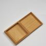 Factory direct Eco-Friendly square bamboo hand-made wooden box for packaging