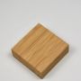 Factory direct Eco-Friendly square bamboo hand-made wooden box for packaging