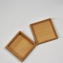 Factory direct Eco-Friendly square bamboo hand-made wooden box for packaging