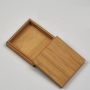 Factory direct Eco-Friendly square bamboo hand-made wooden box for packaging