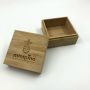 Mini gift packing engraved logo wooden box for sale