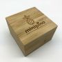 Mini gift packing engraved logo wooden box for sale