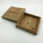 Custom Luxury Photo Frame CD Gift Packaging Drawer Jewelry Pen Cigar Sliding Lid Wooden Box