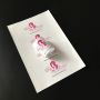 Custom Own Logo Private Printing Hair Bundle Wraps Adhesive Package Labels