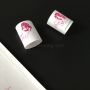 Custom Own Logo Private Printing Hair Bundle Wraps Adhesive Package Labels