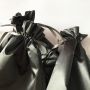 Custom Luxury Black Thick Silk Satin Drawstring Bundle Dust Hair Extension Bag with Logo Printing