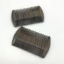 Customized Logo highest quality wood double sided sandalwood beard wooden comb