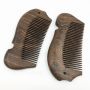 OEM Wholesale Natural Wooden Mens Antistatic Beard Hair Comb
