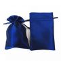 Custom Purple Excellent quality luxury silk satin jewelry pouch with logo