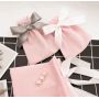 Wholesale custom pink small velvet drawstring pouch bags