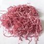 Pink crinkle cut shredded paper for christmas