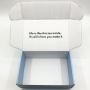 Folding Custom Printed carton shipping box for Mailer hair extension packaging