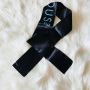 custom private logo satin wrap scarf for women