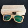 Hot sale Custom packaging wooden sunglasses box with lock