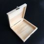 China made Custom cheap pine wooden CD packaging box with lock