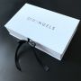 Custom luxury design logo cardboard clothing product packaging boxes 