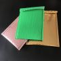 Eco Friendly Custom Adhesive Metallic Bubble Padded Mailer Packaging Bubble envelope Bag 