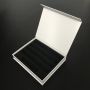 OEM customized cardboard bottle cosmetics packaging box with foam tray