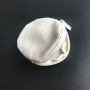 Wholesale custom printed drawstring small round Cotton fabric muslin cosmetic jewelry gift pouch bag for sale 