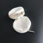 Wholesale custom printed drawstring small round Cotton fabric muslin cosmetic jewelry gift pouch bag for sale 