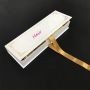Custom long white wig hair weave packaging boxes for hair extensions 
