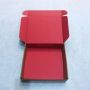 Free sample custom logo pink color cosmetic corrugated mail shipping box 