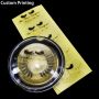 Custom Printing clear pvc foil logo Sticker Label for eyelash box