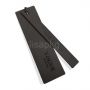 Custom spot UV logo black thick paper tags 