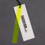 Custom Printing Clothes Label Size pvc paper Hang Tag
