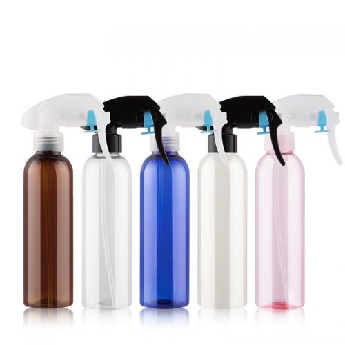 Colorful Round Shape Small Clear Plastic Spray Bottle 100ML 200ML 300ML 500ML