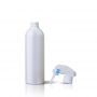 White empty disinfectant plastic spray bottle 500ml 300ml 200ml 