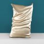 Custom Gold Rectangle smooth satin silk pillowcase