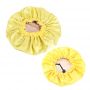 Customized logo Pink mommy and baby satin bonnets